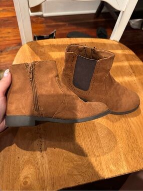 Primark Tan Suede Ankle Boots for Kids